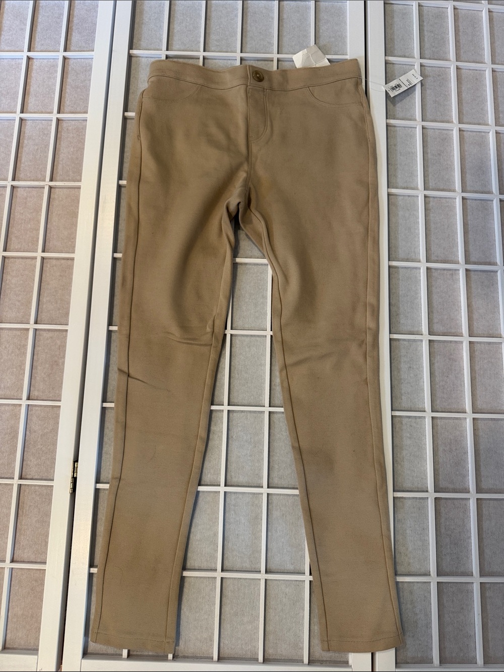 Old Navy Khaki Ponte Pull-On Pants